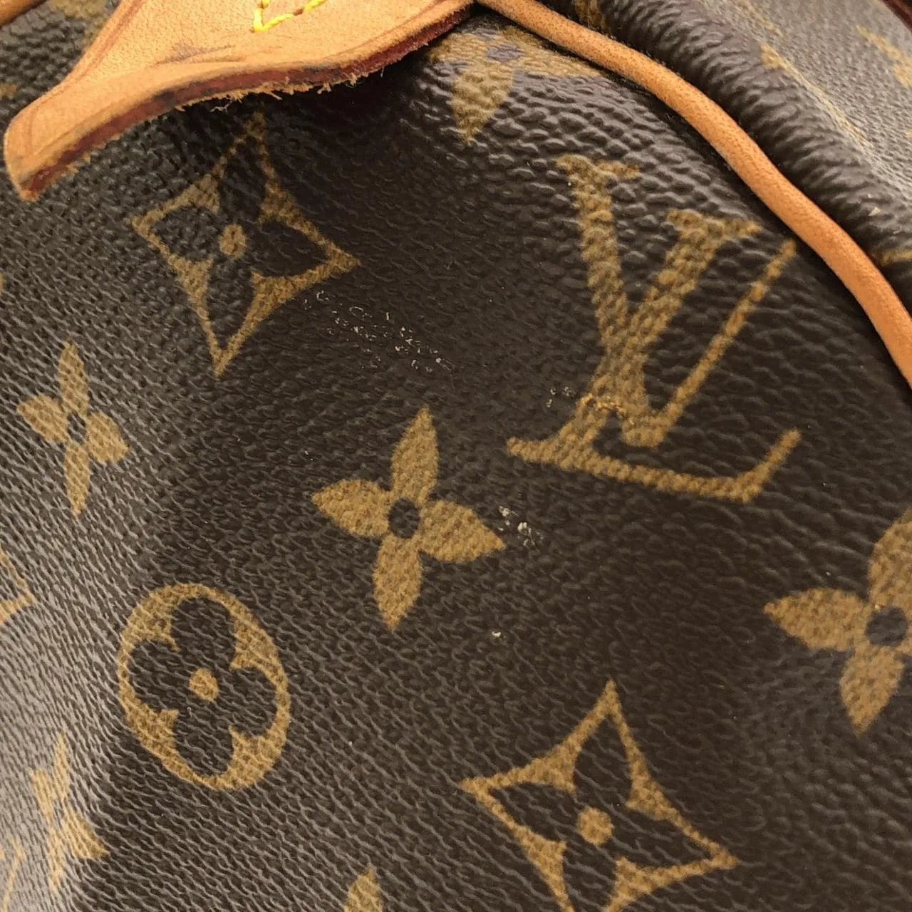 LOUIS VUITTON Speedy M41526 Boston Monogram 黑色 Monogram 中古品A - 縮圖 4