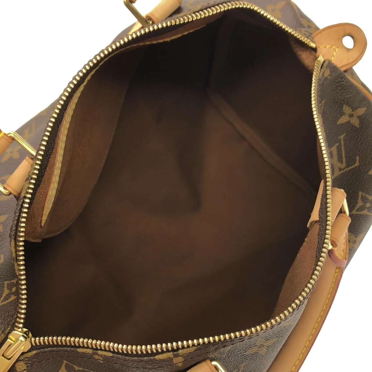 LOUIS VUITTON Speedy M41526 Boston Monogram 黑色 Monogram 中古品A - 縮圖 6