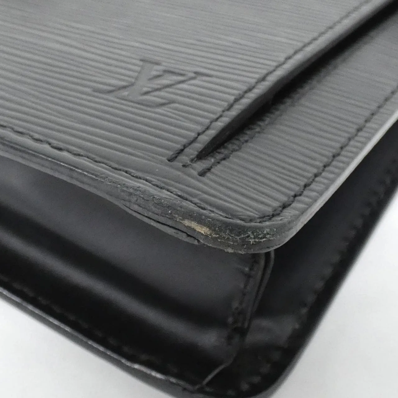 LOUIS VUITTON Pochette M52762 Business Epi 黑色 Epi 中古品A - 縮圖 3