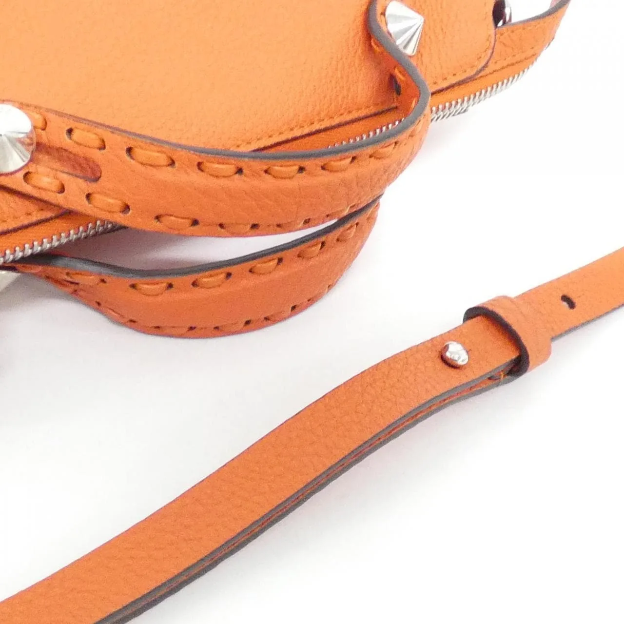 FENDI By The Way 8BS098 ASU2 Handbag 黑色 中古品A - 縮圖 5