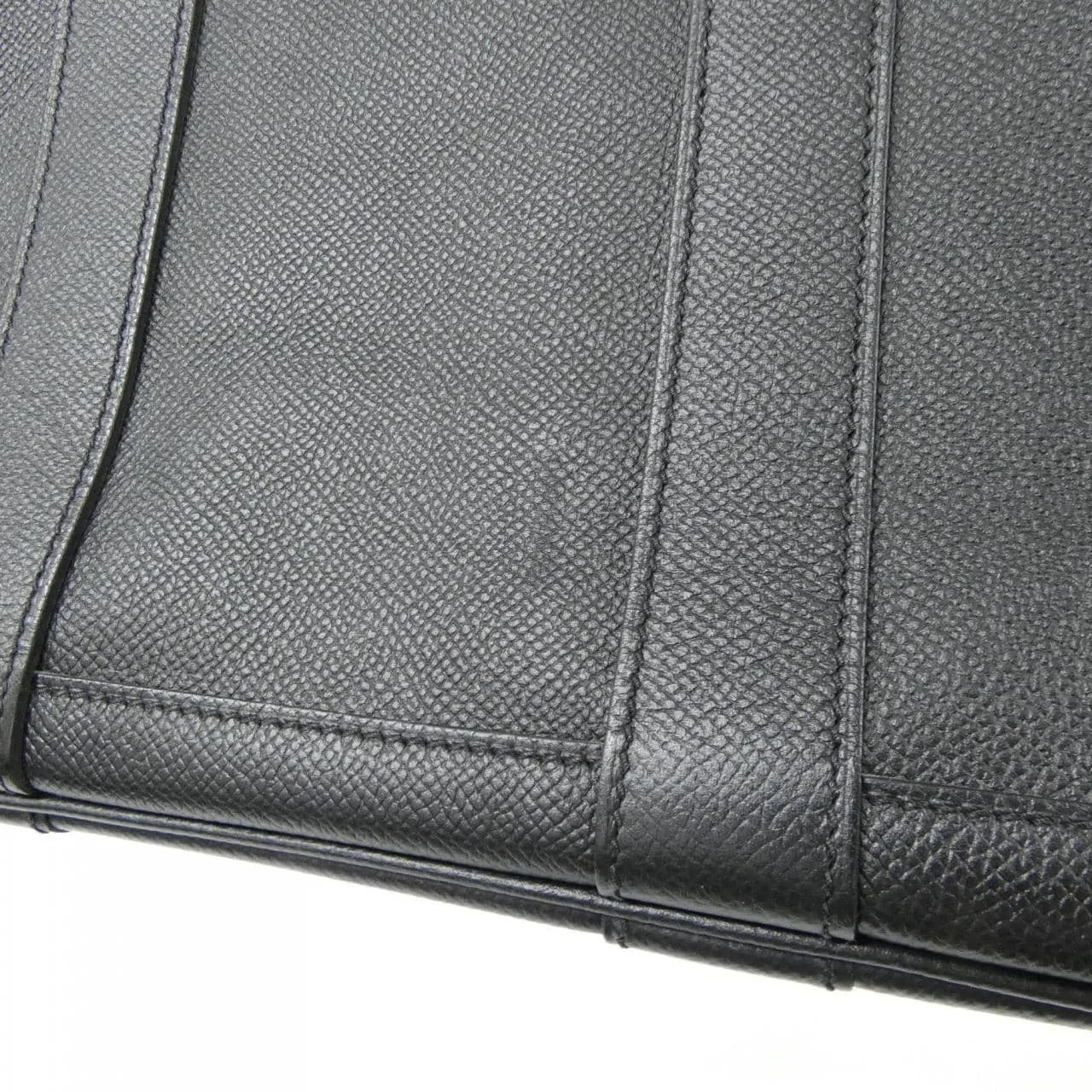 HERMES Garden Party 069574CK Tote Epsom Black Epsom Leather Rank A - Thumbnail 4