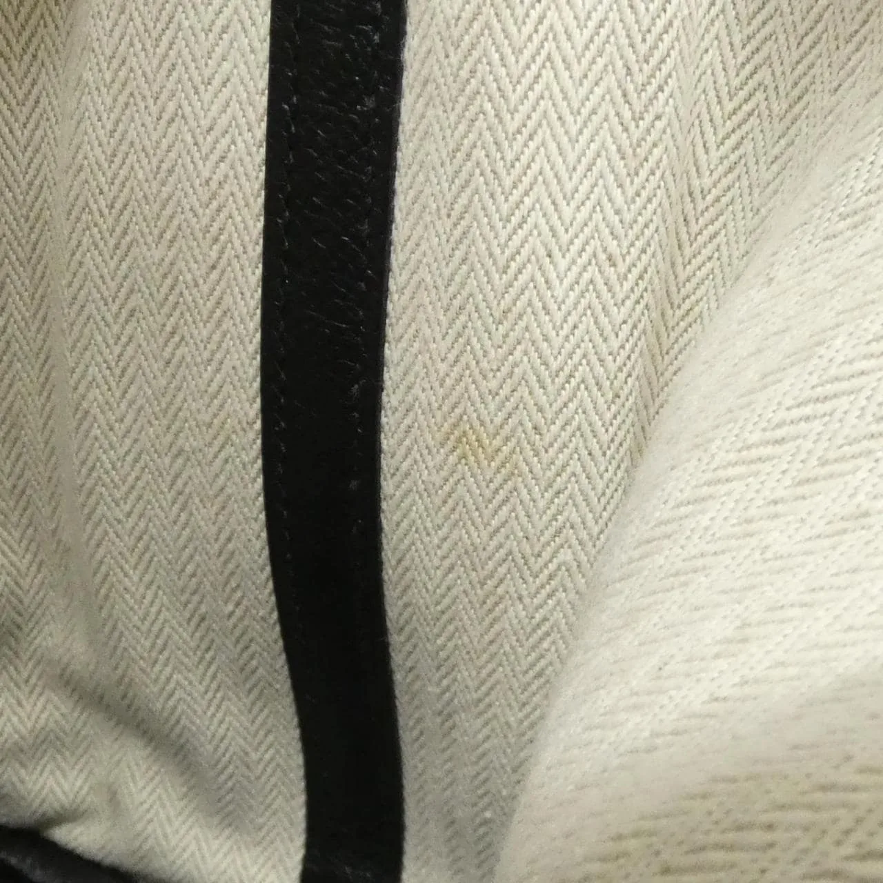 HERMES Garden Party 069574CK Tote Epsom Black Epsom Leather Rank A - Thumbnail 9