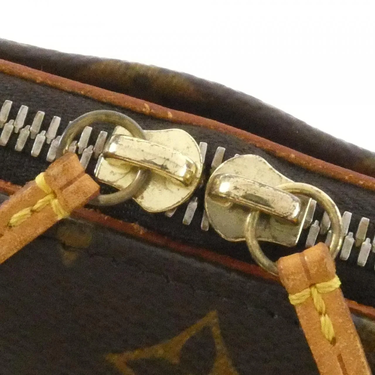 LOUIS VUITTON M40008 Shoulder Monogram 黑色 Monogram 中古品B - 縮圖 5