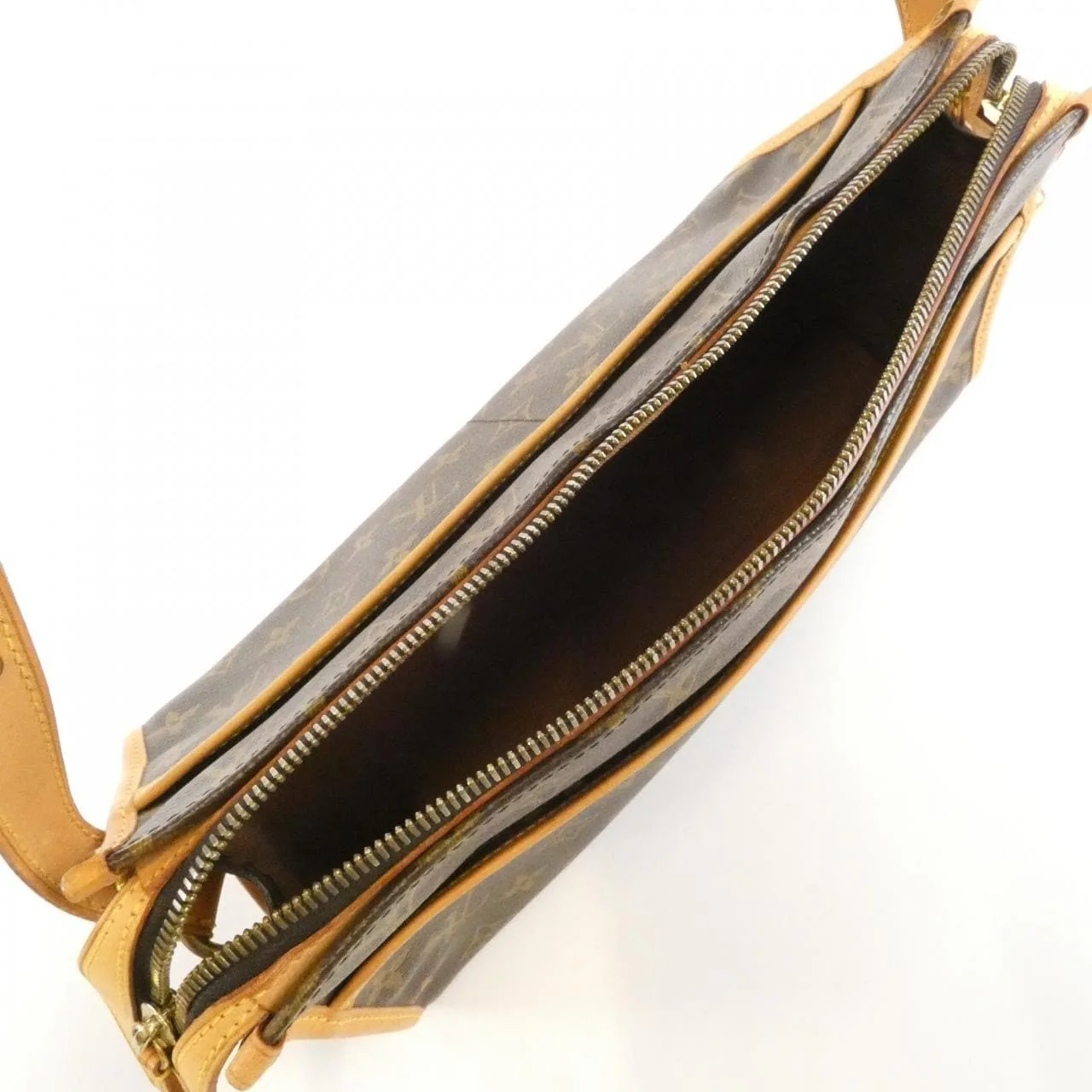 LOUIS VUITTON M40008 Shoulder Monogram 黑色 Monogram 中古品B - 縮圖 8