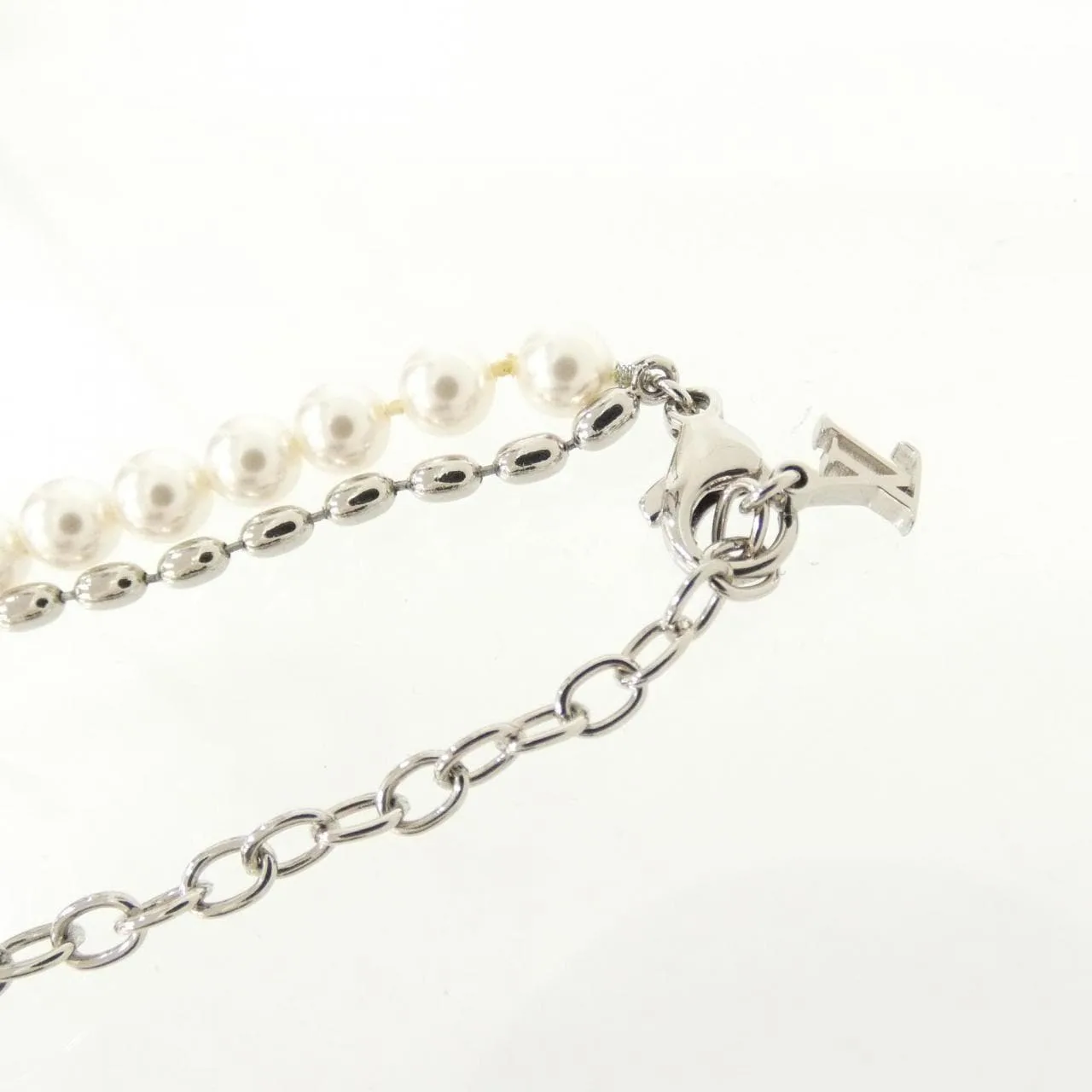 LOUIS VUITTON M01781 Accessories 白色 中古品A - 縮圖 3