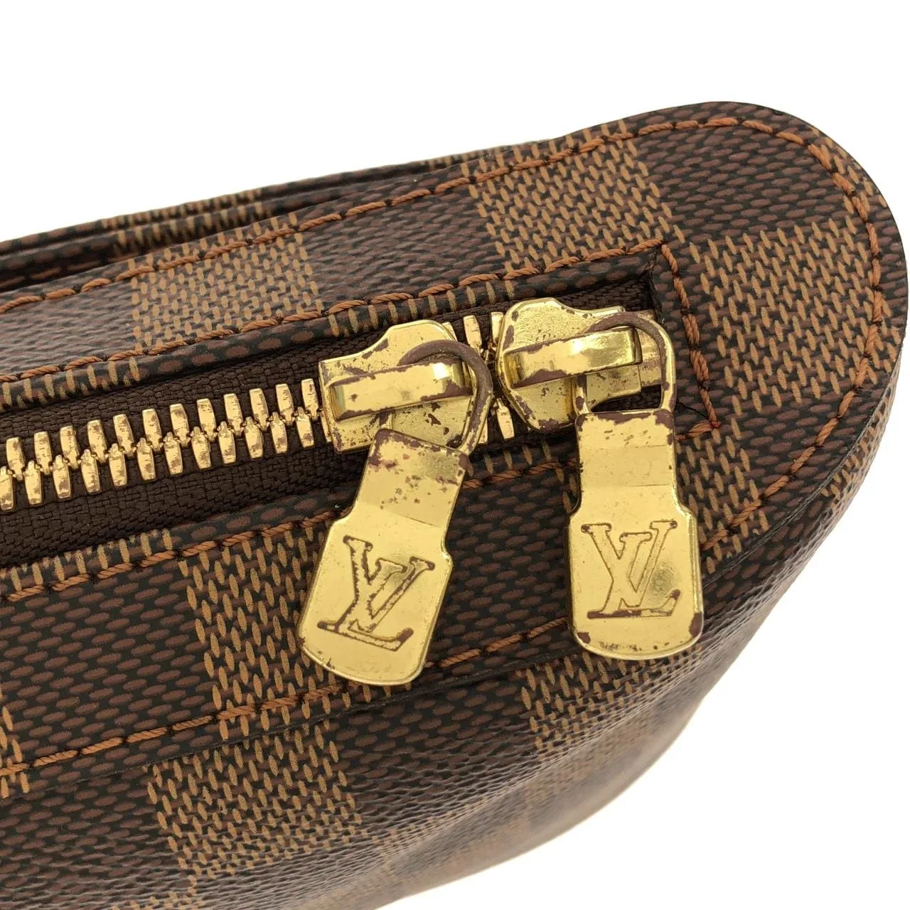 LOUIS VUITTON N51994 Shoulder Damier 黑色 Damier 中古品A - 縮圖 4