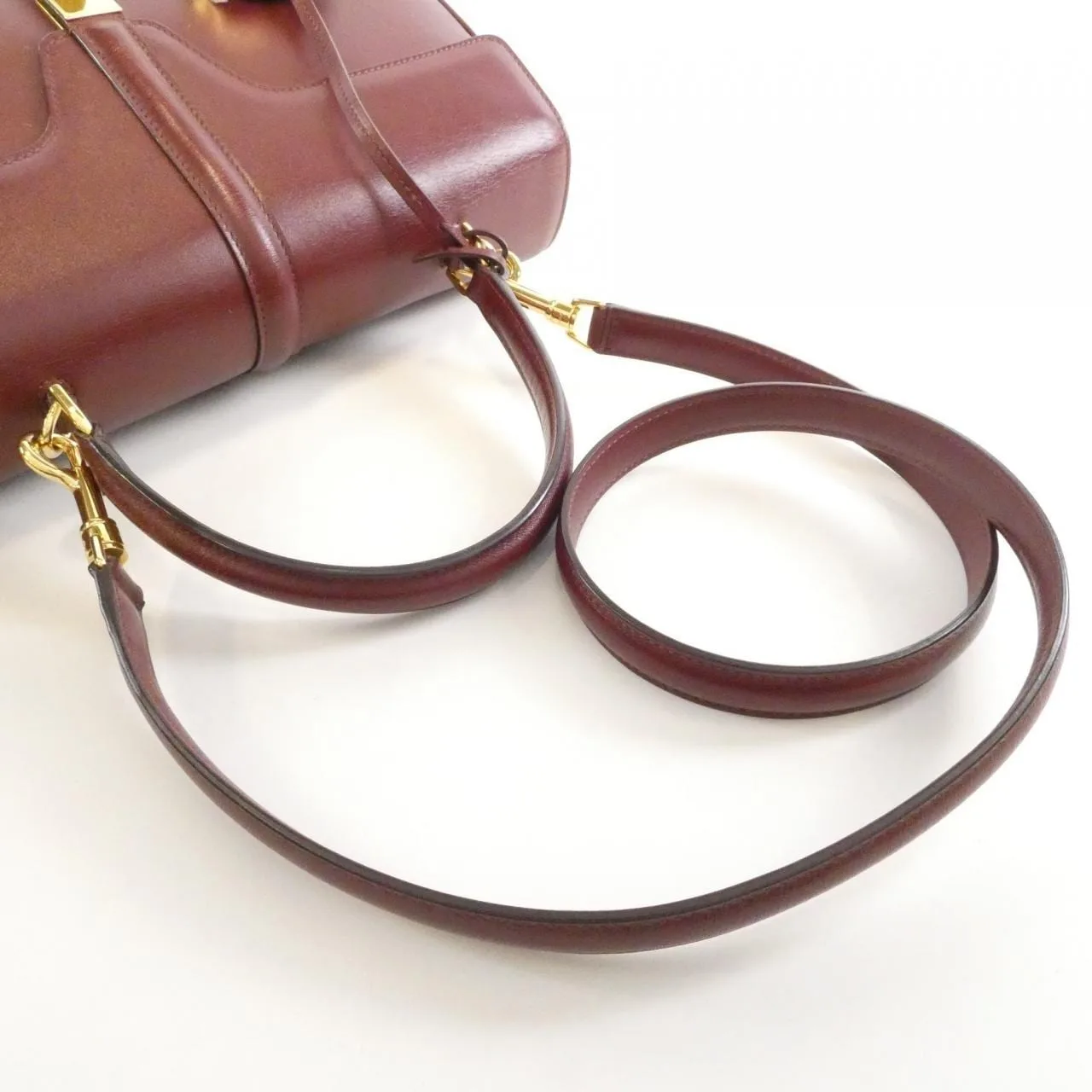 CELINE 16 187373BEY Handbag 黑色 中古品B - 縮圖 7