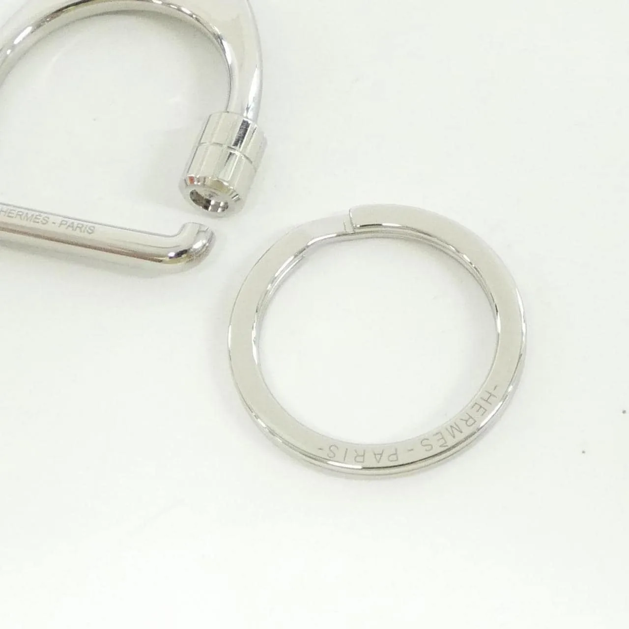 HERMES 077215FJ Key Case Silver Rank A - Thumbnail 4