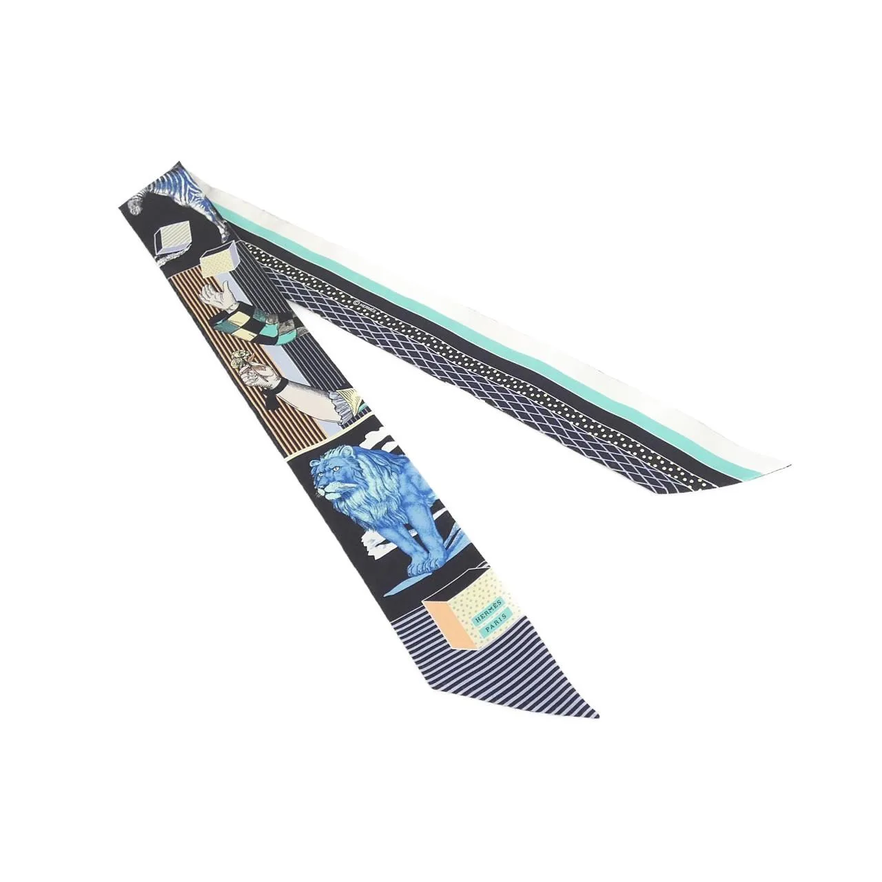 HERMES 063761S Scarf Black