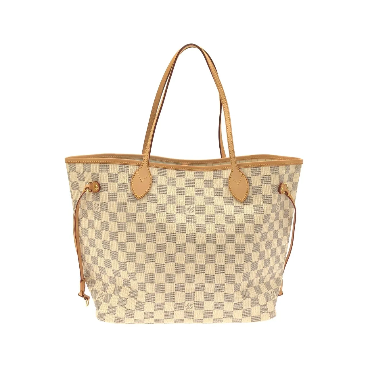 LOUIS VUITTON Neverfull N51107 Tote Damier Black