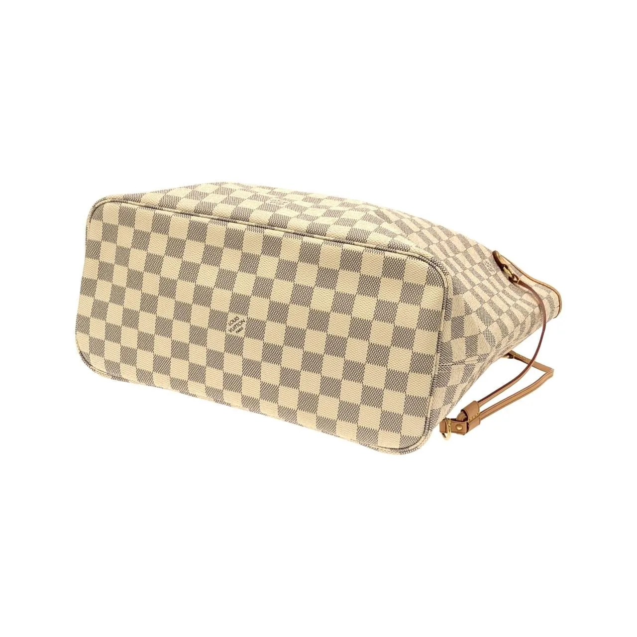 LOUIS VUITTON Neverfull N51107 Tote Damier 黑色 Damier 中古品A - 縮圖 2