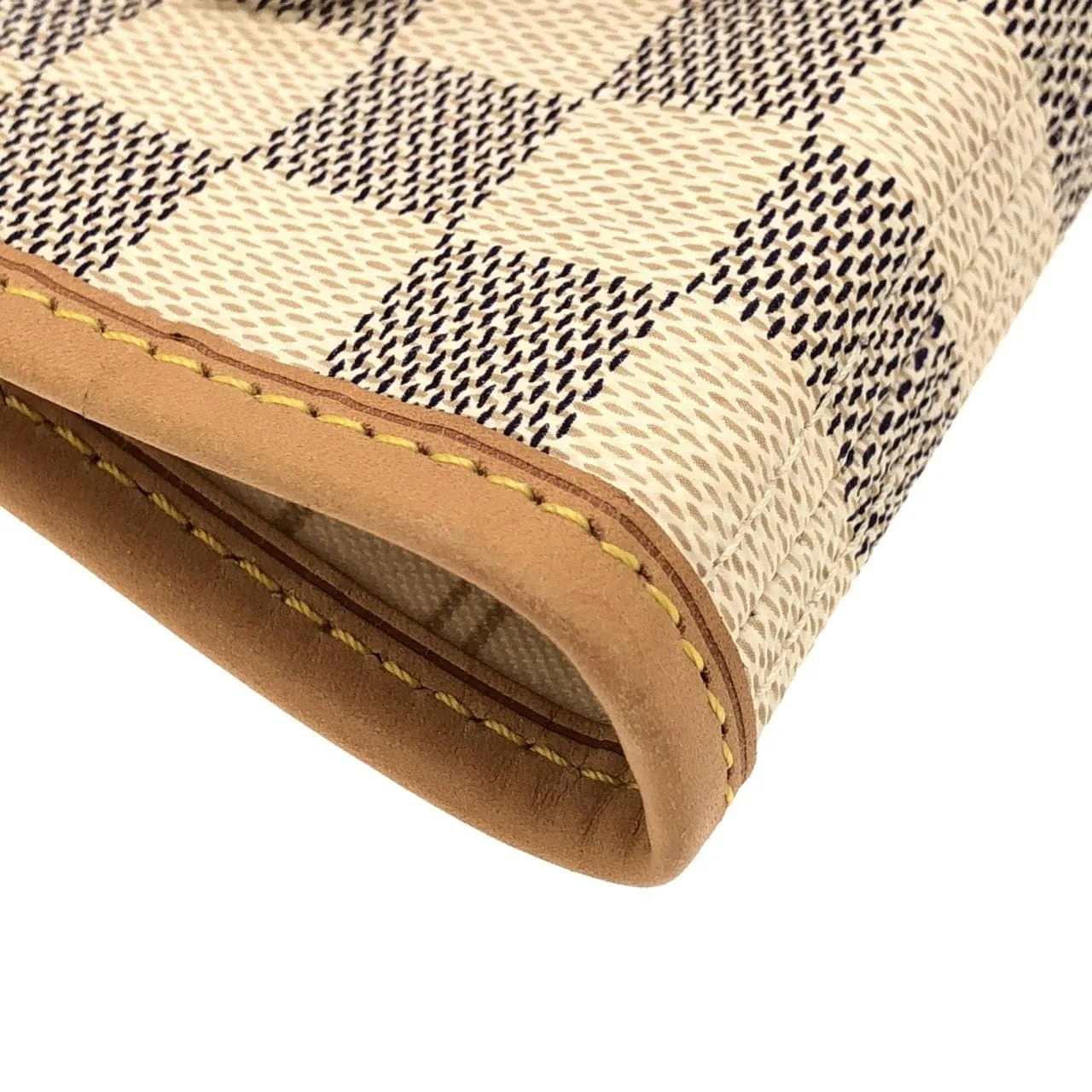 LOUIS VUITTON Neverfull N51107 Tote Damier 黑色 Damier 中古品A - 縮圖 3