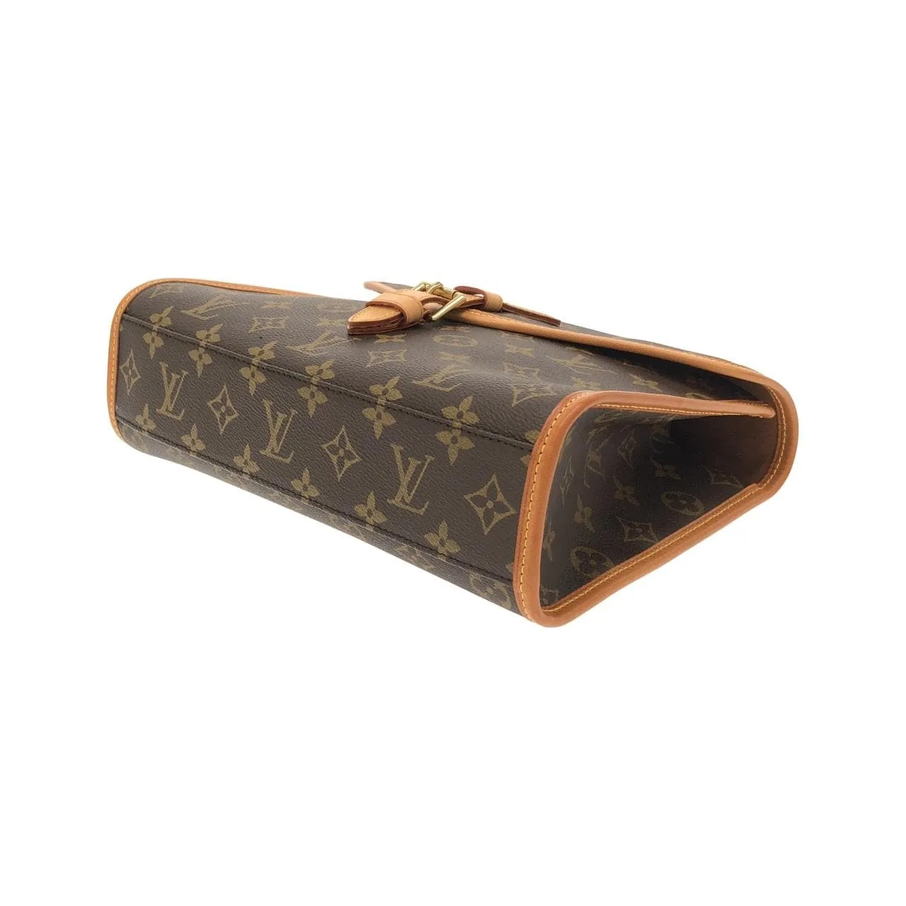 LOUIS VUITTON M51122 Handbag Monogram 黑色 Monogram 中古品A - 縮圖 3