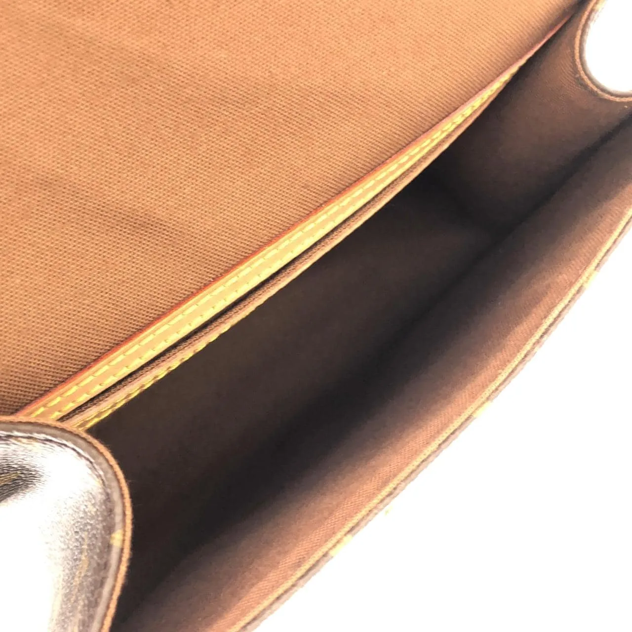 LOUIS VUITTON M51122 Handbag Monogram 黑色 Monogram 中古品A - 縮圖 6