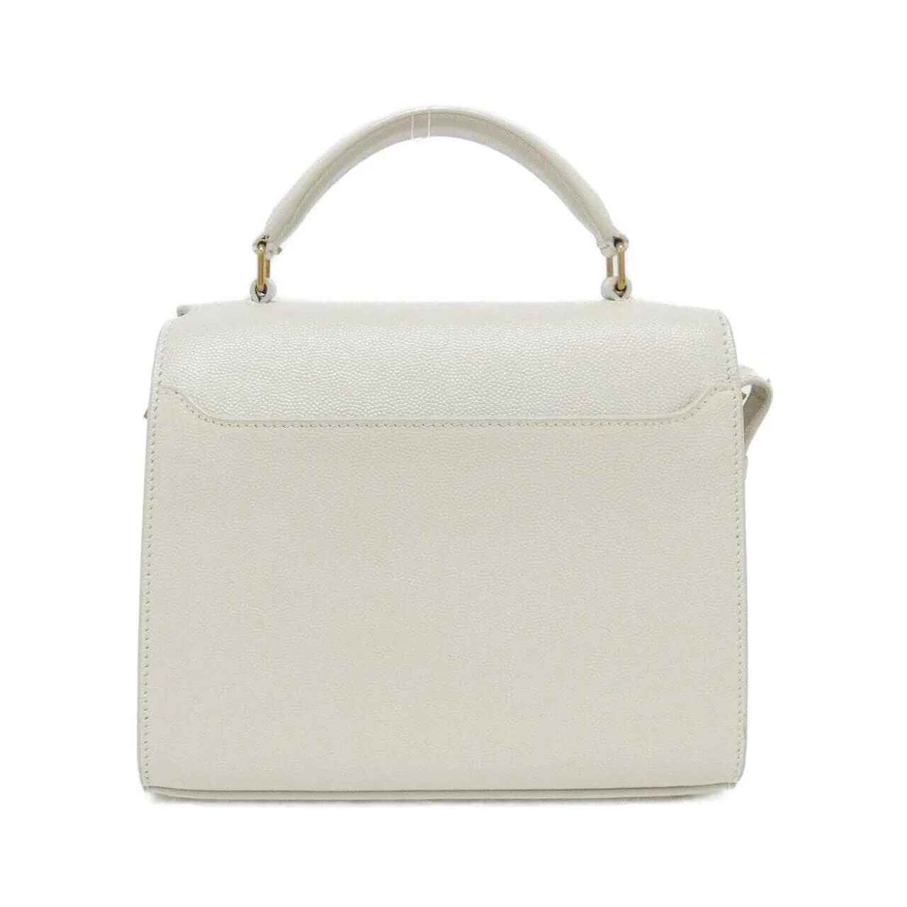 SAINT LAURENT Cassandre 623930 BOW0W Handbag 黑色 中古品A - 縮圖 2