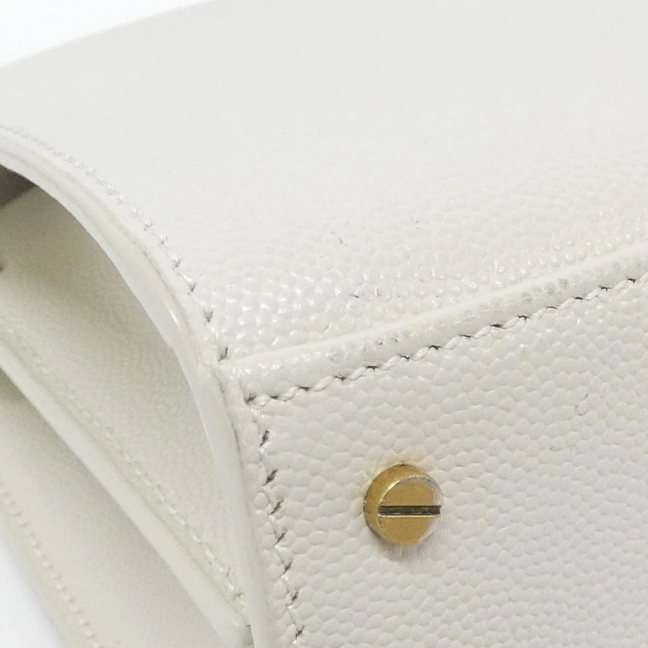 SAINT LAURENT Cassandre 623930 BOW0W Handbag 黑色 中古品A - 縮圖 3