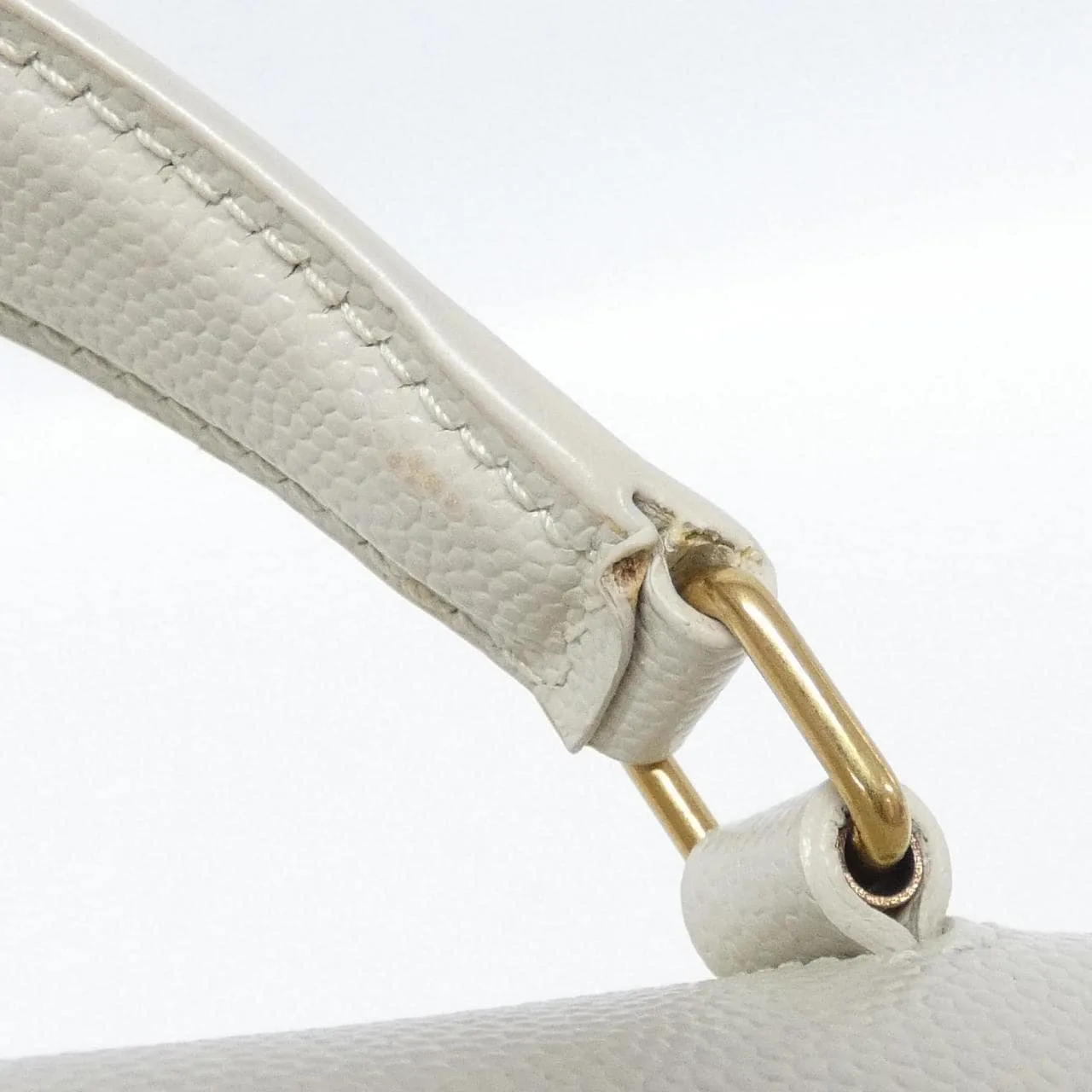 SAINT LAURENT Cassandre 623930 BOW0W Handbag 黑色 中古品A - 縮圖 7