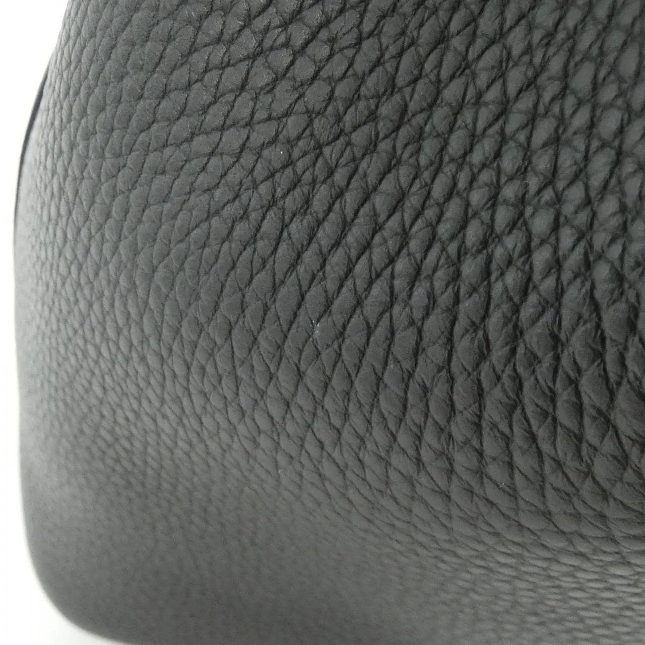 HERMES Picotin 056289CK Handbag Clemence Black Clemence Leather Rank A - Thumbnail 4