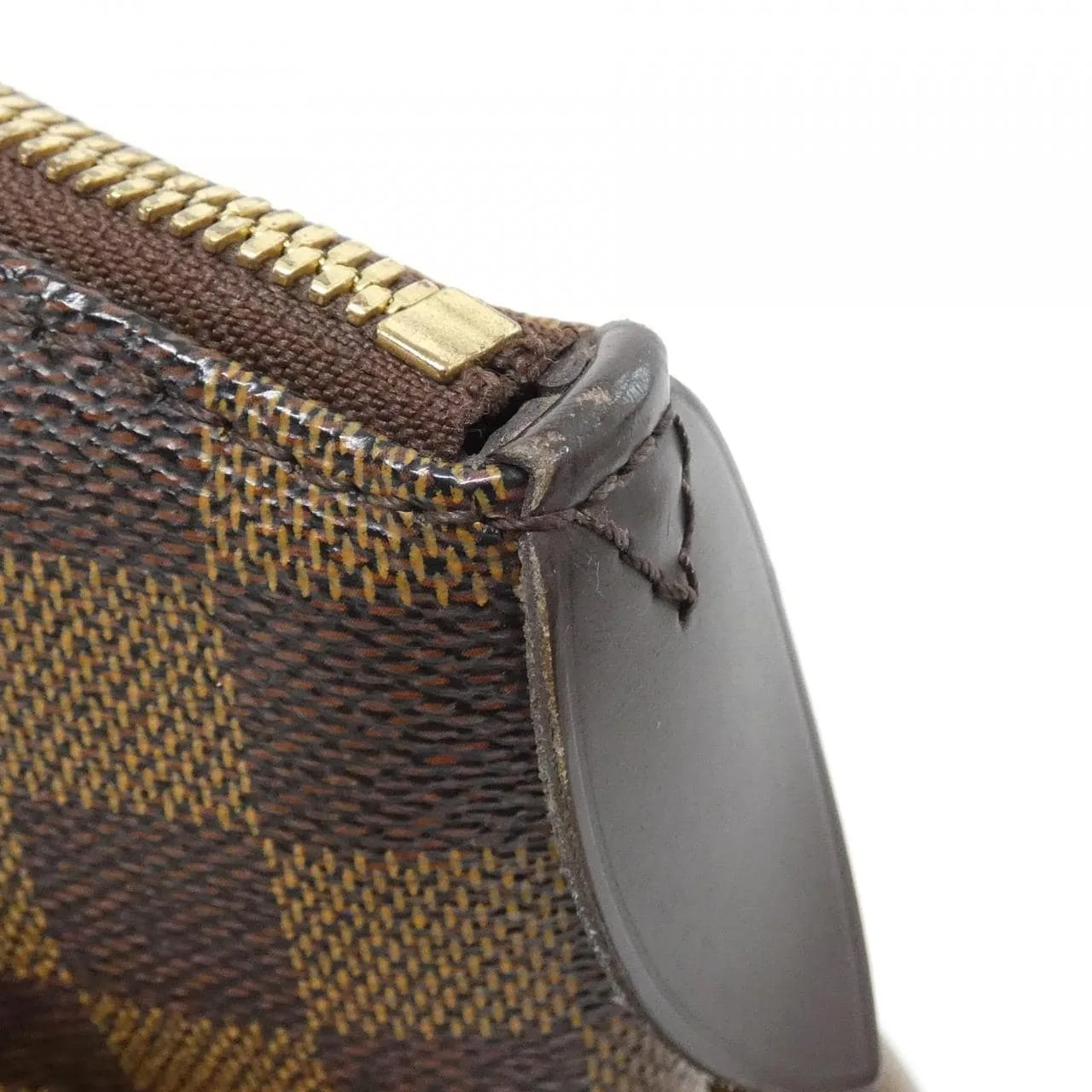 LOUIS VUITTON N41118 Shoulder Damier 黑色 Damier 中古品A - 縮圖 5