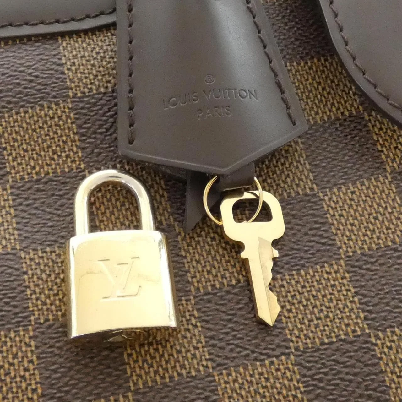 LOUIS VUITTON N41118 Shoulder Damier 黑色 Damier 中古品A - 縮圖 6