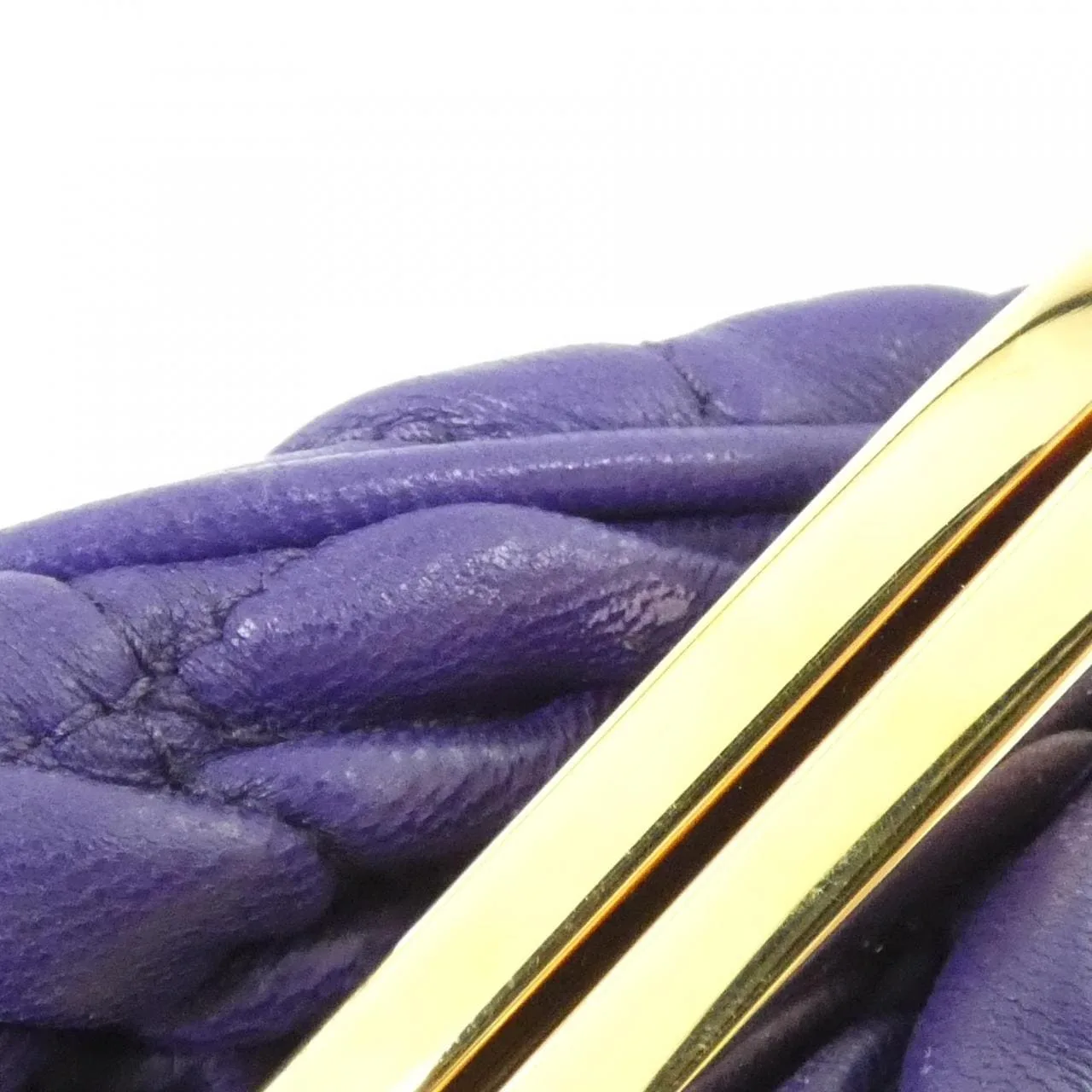 MIU MIU Pouch Leather Black Leather Rank A - Thumbnail 4