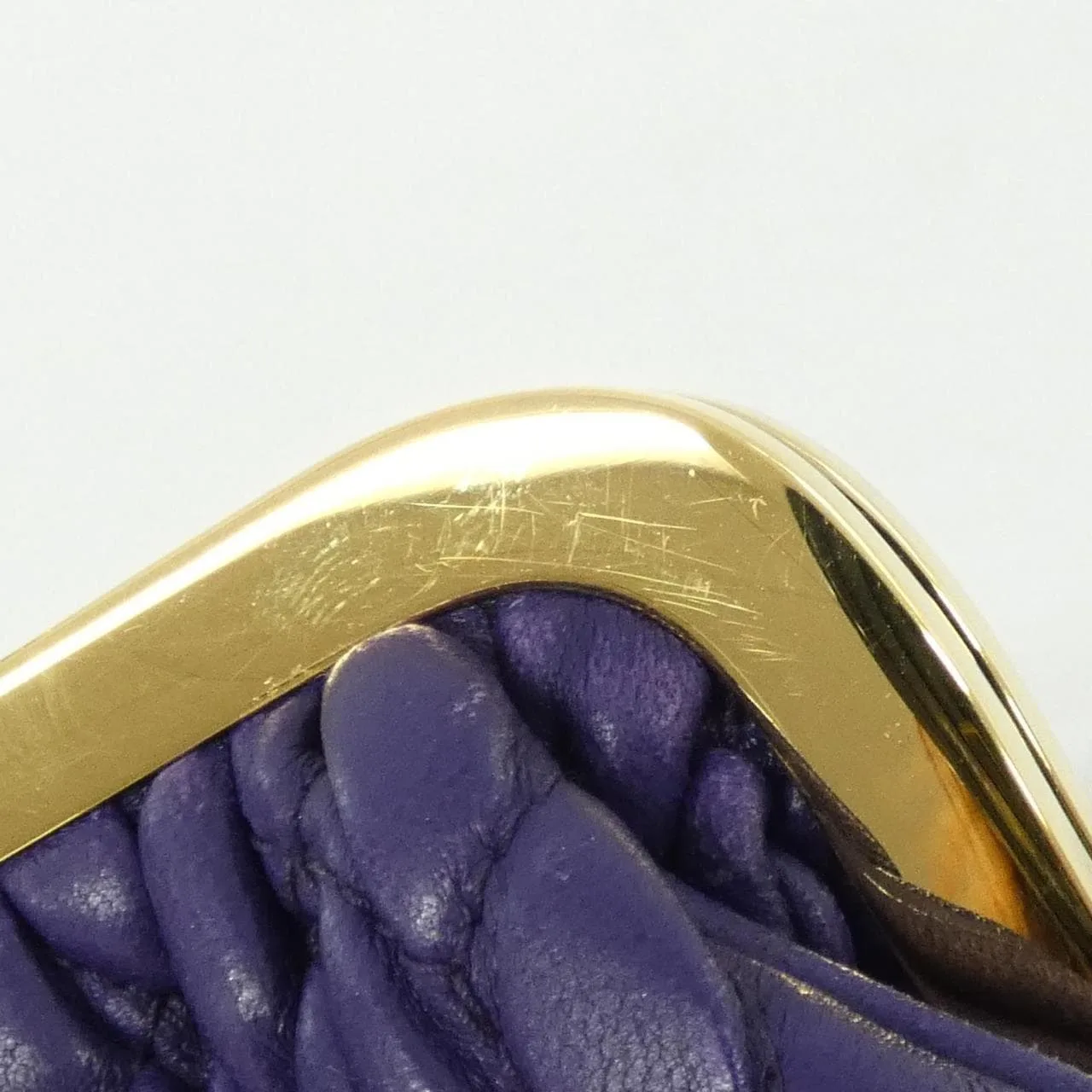 MIU MIU Pouch Leather Black Leather Rank A - Thumbnail 7