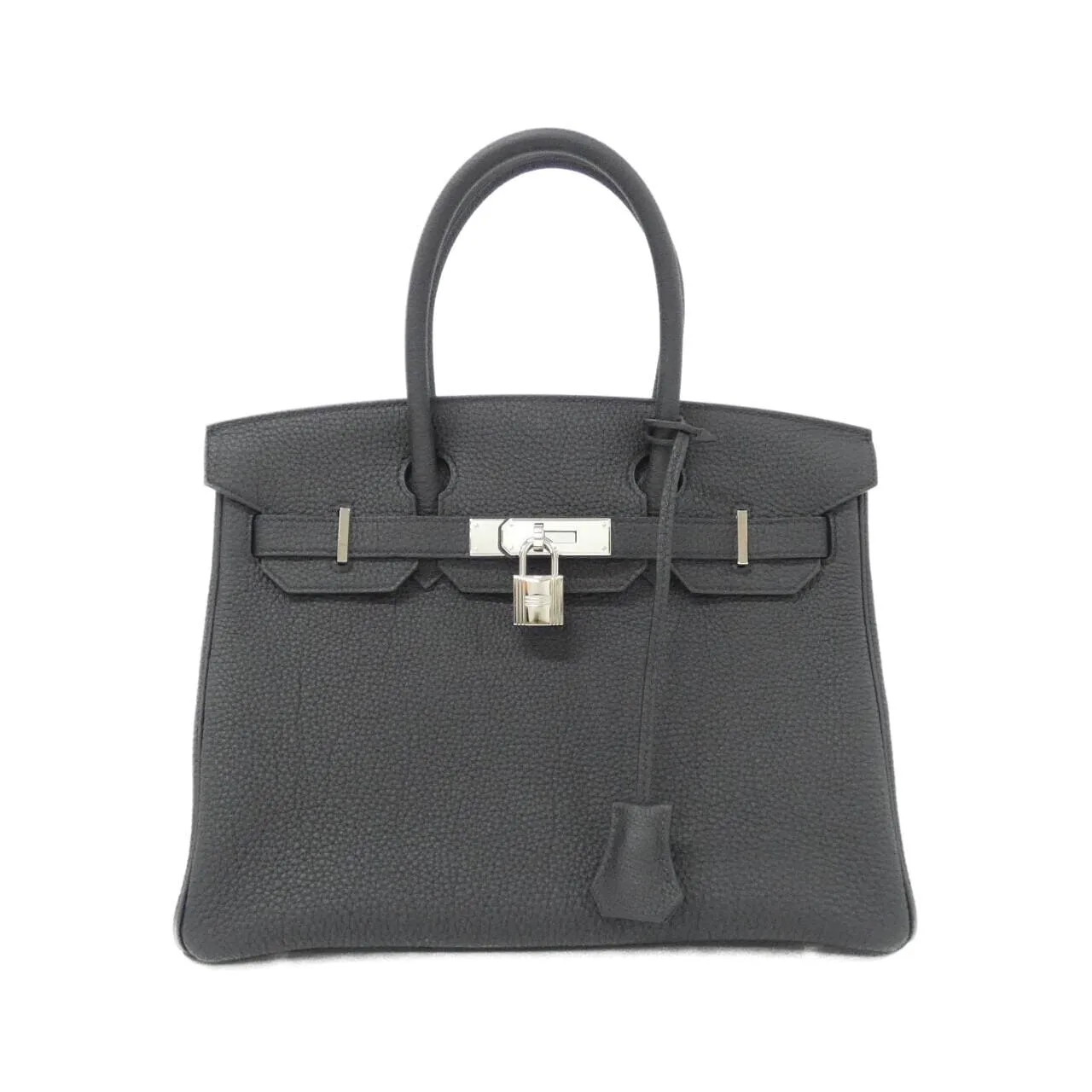 HERMES Birkin 030520CK Handbag Togo Black