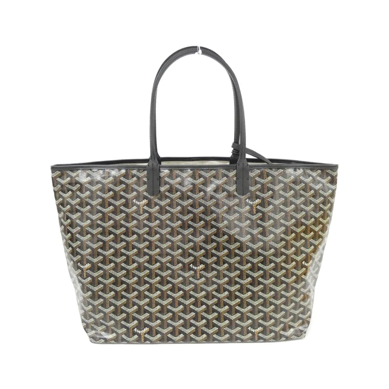 GOYARD Saint Louis AMA LOUIS PM Tote Canvas Black Canvas Unused - Thumbnail 2
