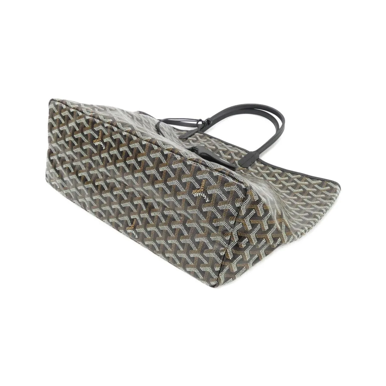 GOYARD Saint Louis AMA LOUIS PM Tote Canvas Black Canvas Unused - Thumbnail 3