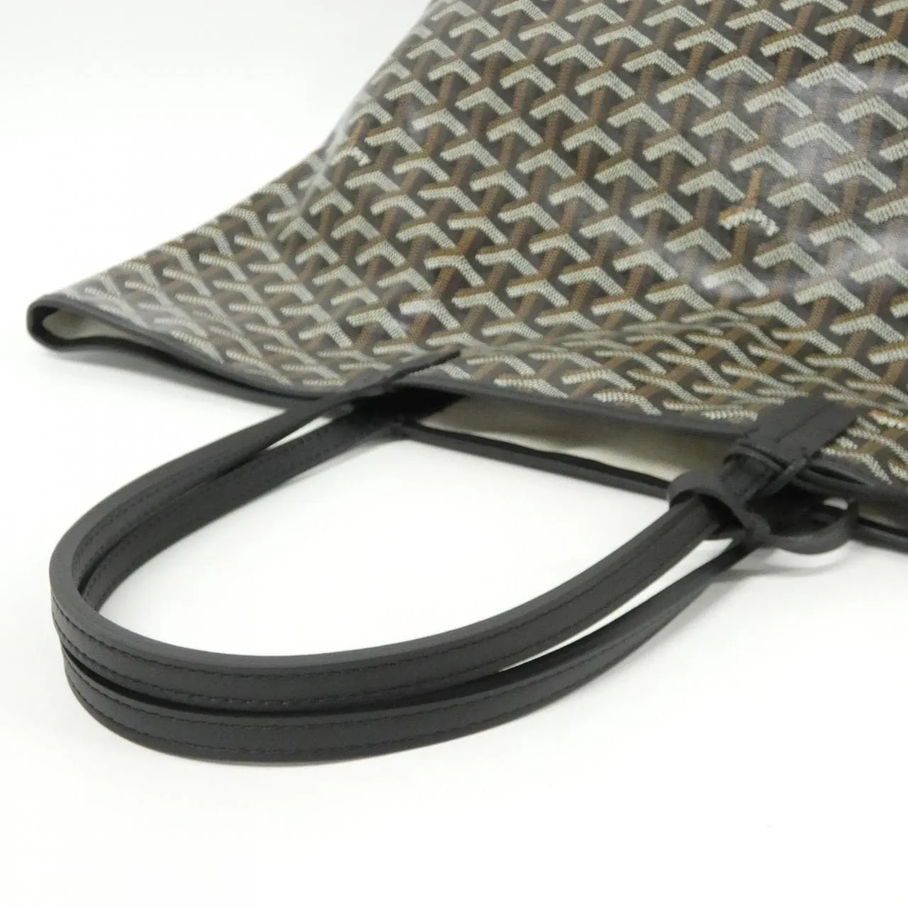 GOYARD Saint Louis AMA LOUIS PM Tote Canvas Black Canvas Unused - Thumbnail 4