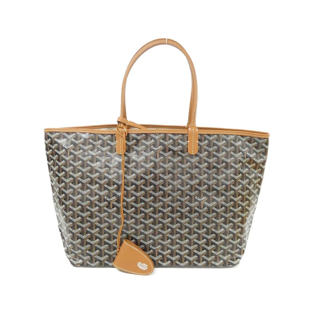 GOYARD Saint Louis AMA LOUIS PM Tote Canvas Black