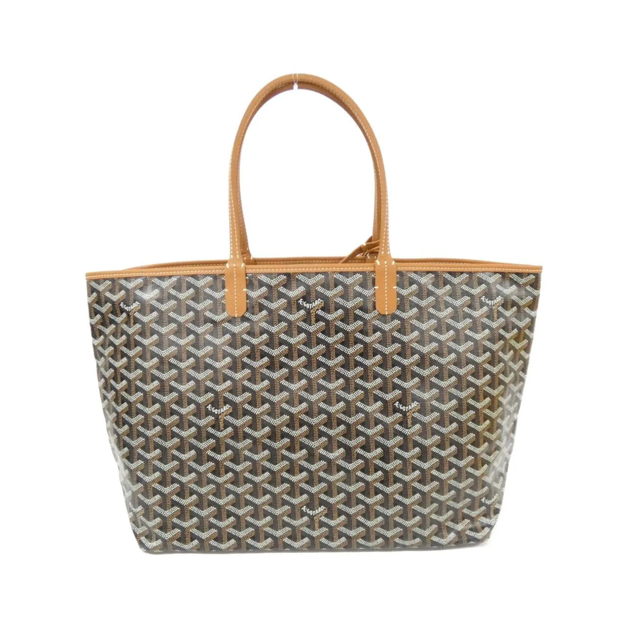GOYARD Saint Louis AMA LOUIS PM Tote Canvas 黑色 帆布 未使用品 - 縮圖 2