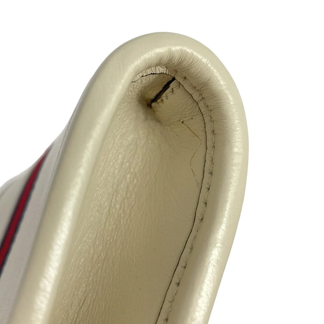 GUCCI 573797 0OLHX 肩背包 皮革 黑色 皮革 中古品A - 縮圖 4