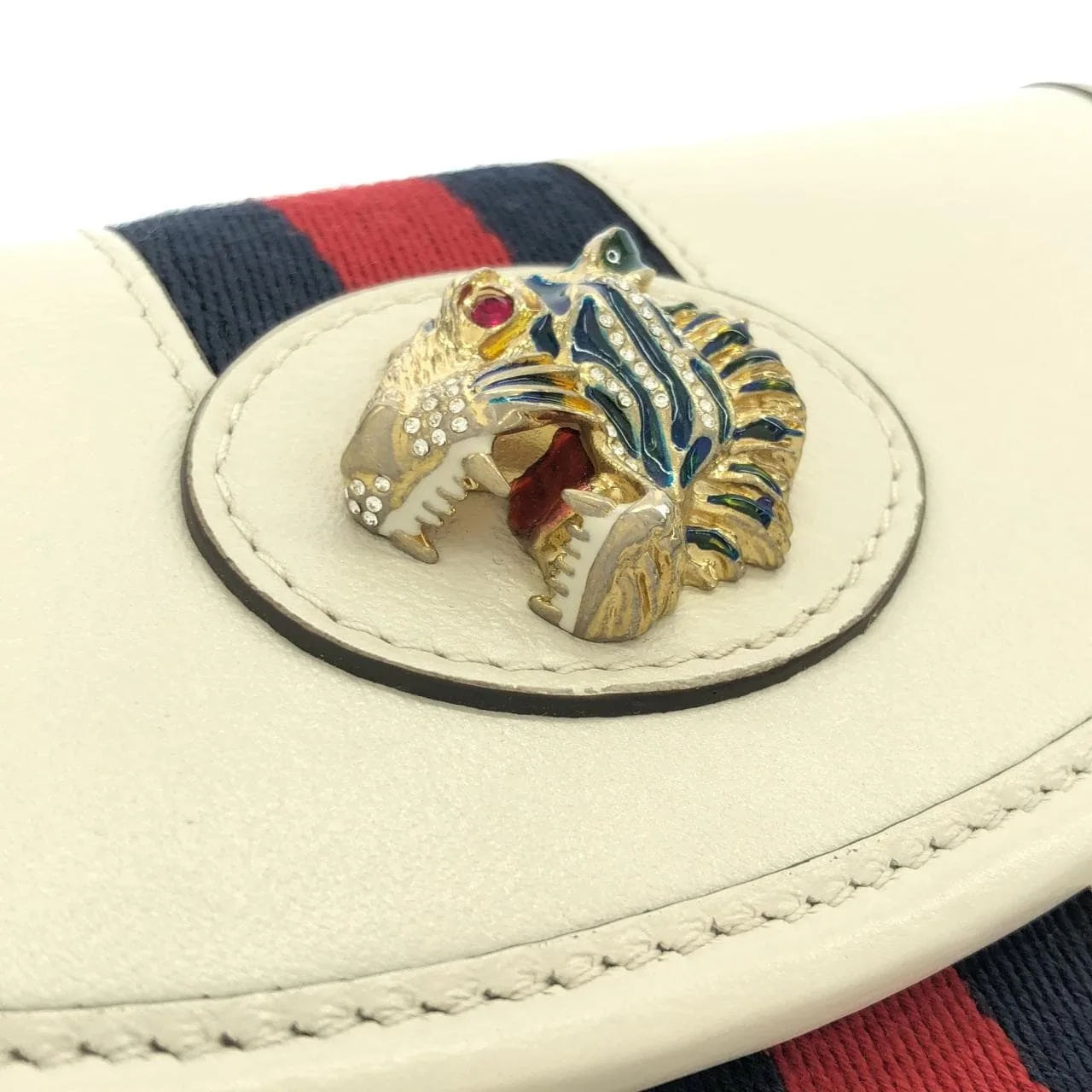 GUCCI 573797 0OLHX 肩背包 皮革 黑色 皮革 中古品A - 縮圖 5