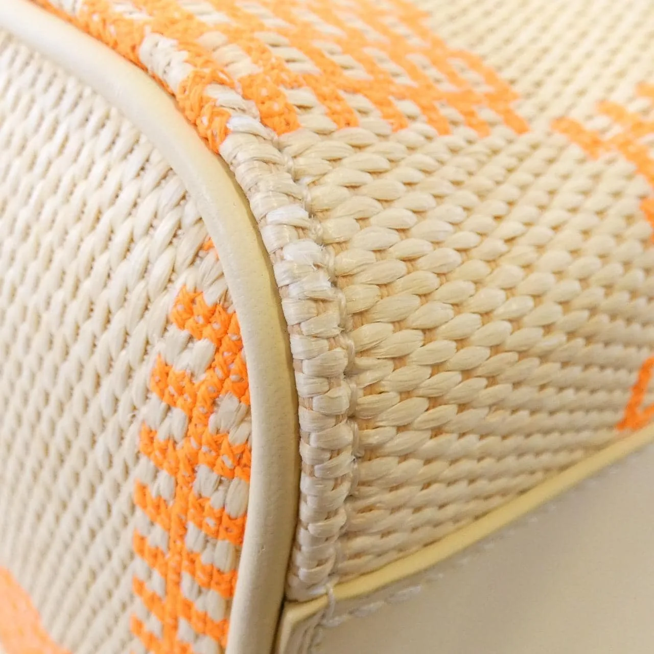 LOUIS VUITTON Keepall M57419 Boston Damier 橙色 Damier 中古品A - 縮圖 3