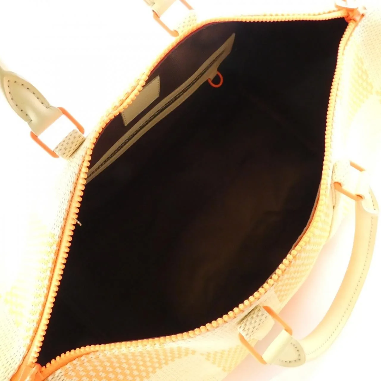 LOUIS VUITTON Keepall M57419 Boston Damier 橙色 Damier 中古品A - 縮圖 9