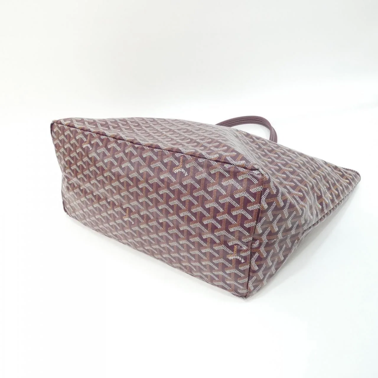 GOYARD Saint Louis AMA LOUIS GM Tote Canvas 黑色 帆布 中古品A - 縮圖 2