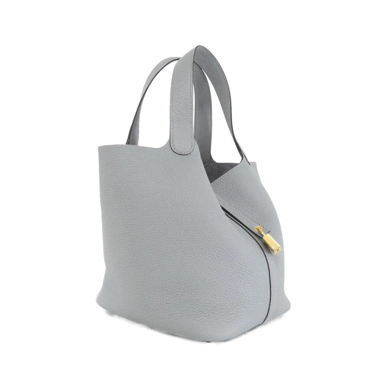 HERMES Picotin 060991CC Handbag Clemence