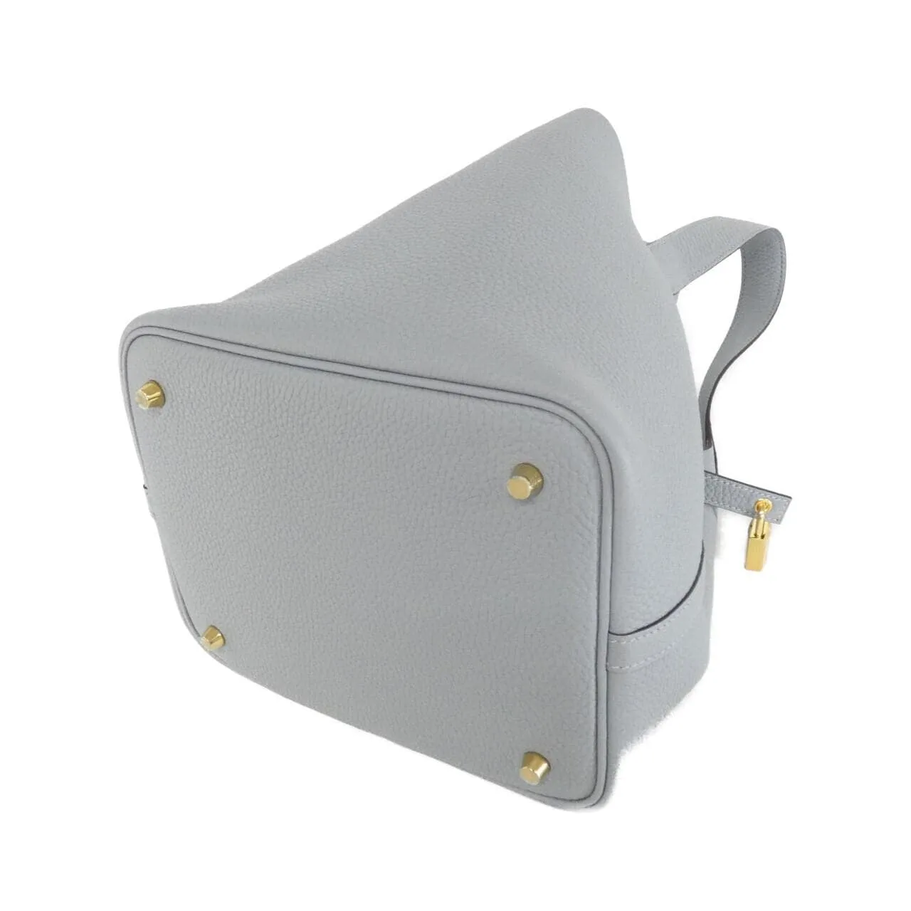 HERMES Picotin 060991CC Handbag Clemence Clemence Leather Unused - Thumbnail 2