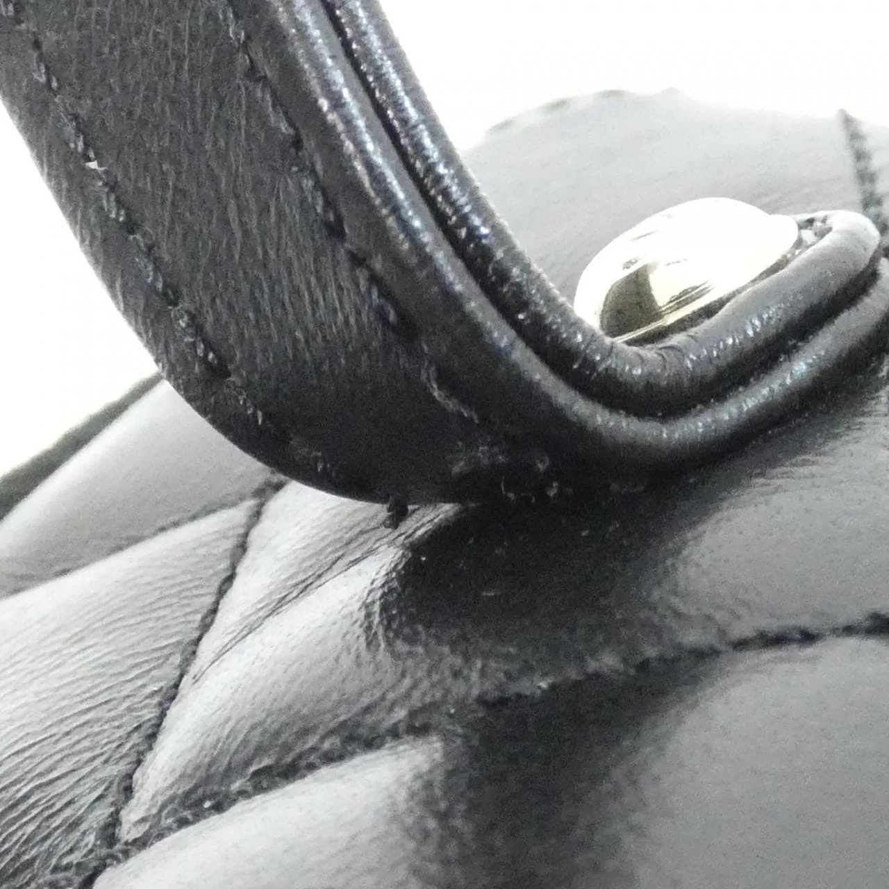 CHANEL AS5222 Handbag Lambskin 黑色 羊皮 中古品A - 縮圖 4