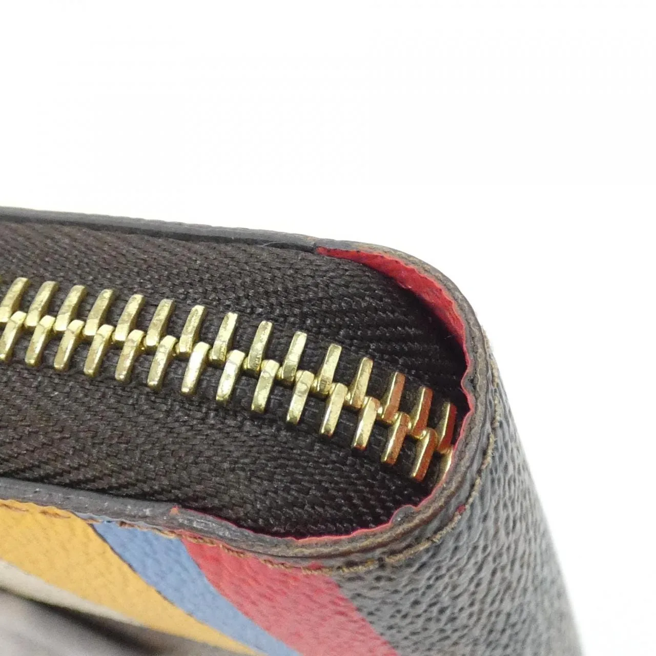 LOUIS VUITTON N41665 Wallet Damier 黑色 Damier 中古品A - 縮圖 4