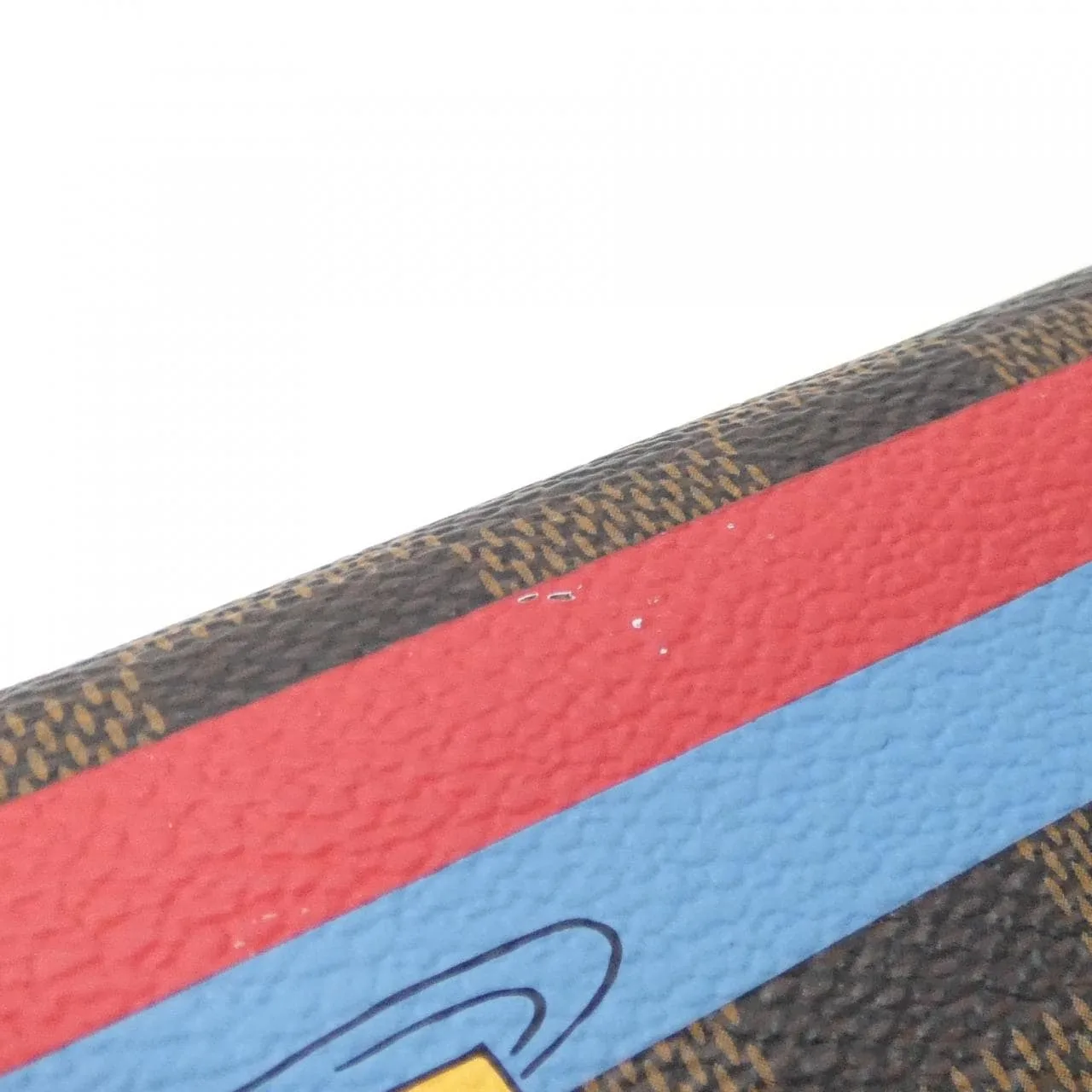 LOUIS VUITTON N41665 Wallet Damier 黑色 Damier 中古品A - 縮圖 8