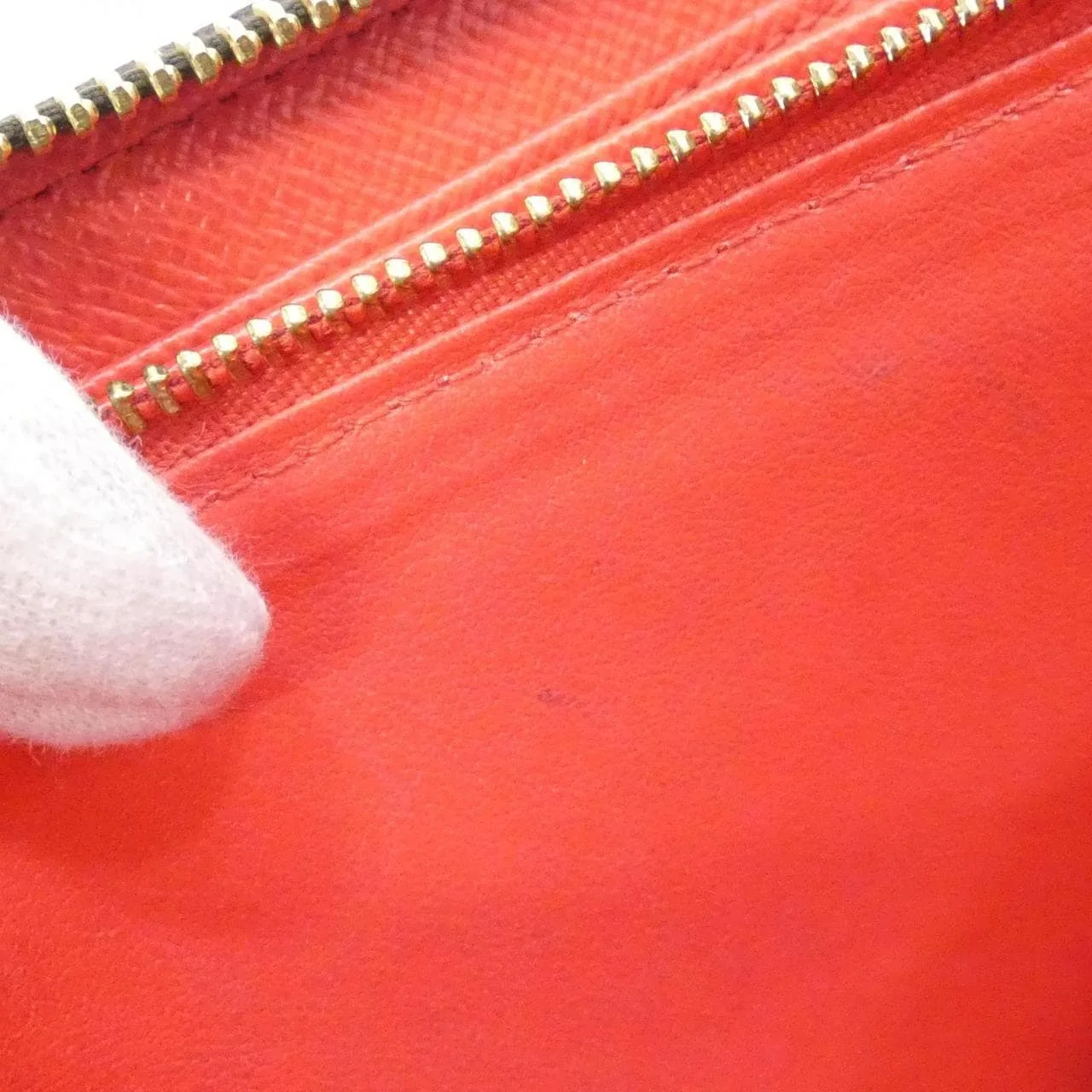 LOUIS VUITTON N41665 Wallet Damier 黑色 Damier 中古品A - 縮圖 10