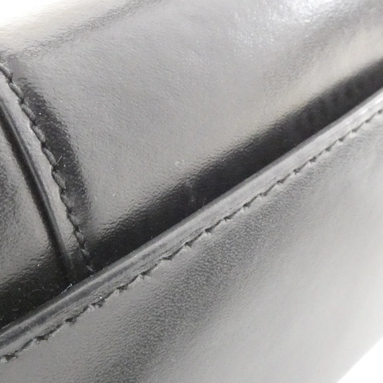 BALENCIAGA Hourglass 637372 Handbag 黑色 中古品B - 縮圖 4