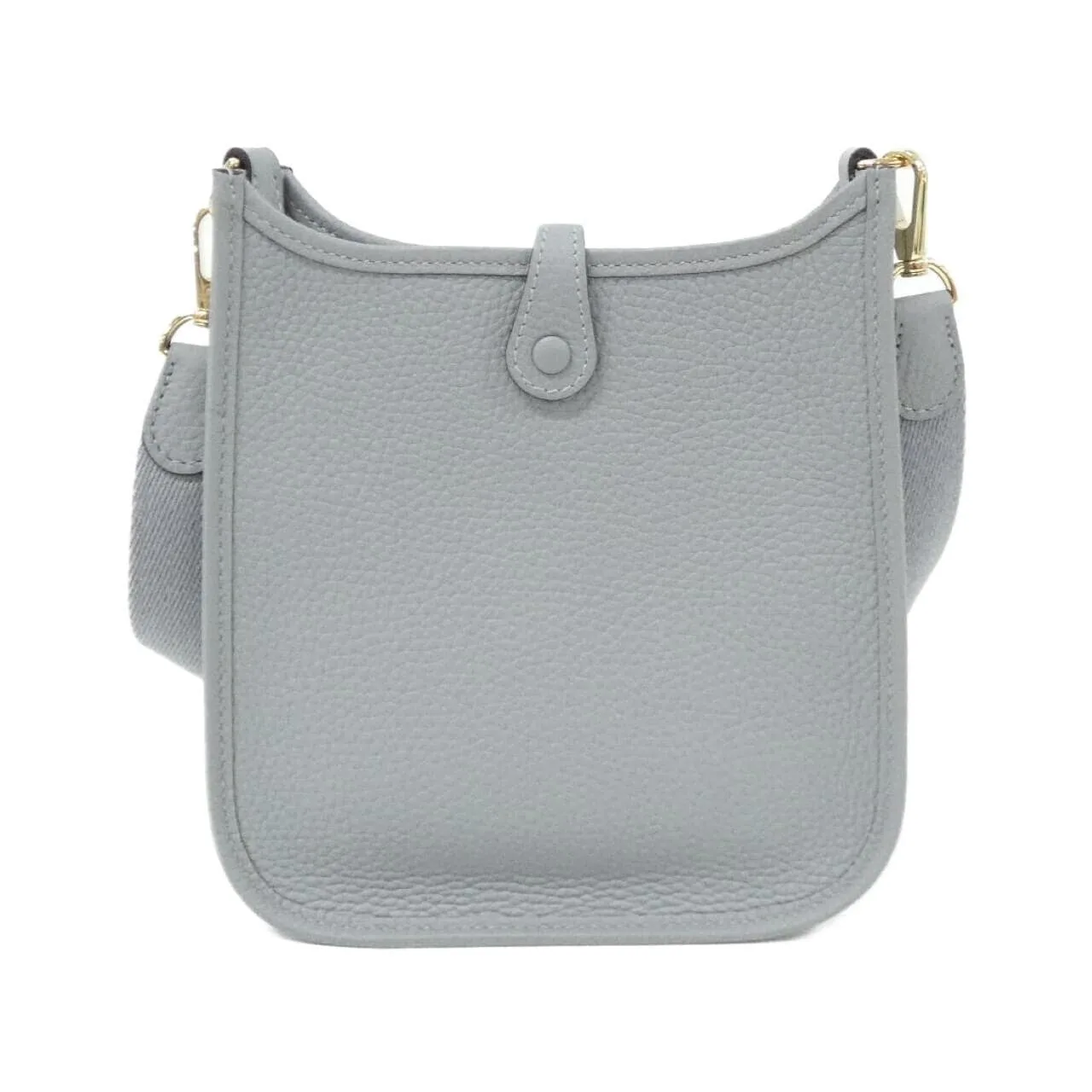 HERMES Evelyne 069426CP Shoulder Clemence Black Clemence Leather Rank A - Thumbnail 2