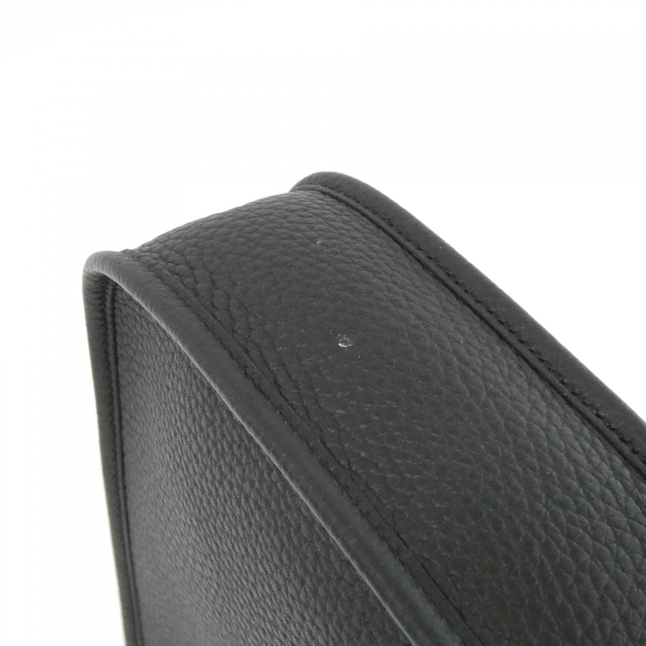 HERMES Evelyne 069426CC Shoulder Clemence 黑色 Clemence 皮 中古品A - 縮圖 3