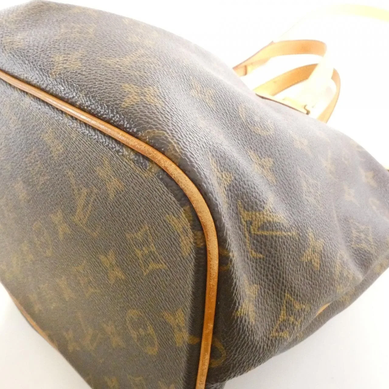LOUIS VUITTON M40145 Handbag Monogram 黑色 Monogram 中古品B - 縮圖 3