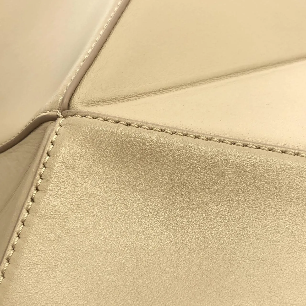 LOEWE Puzzle A657G50X01 托特包 黑色 中古品A - 縮圖 5