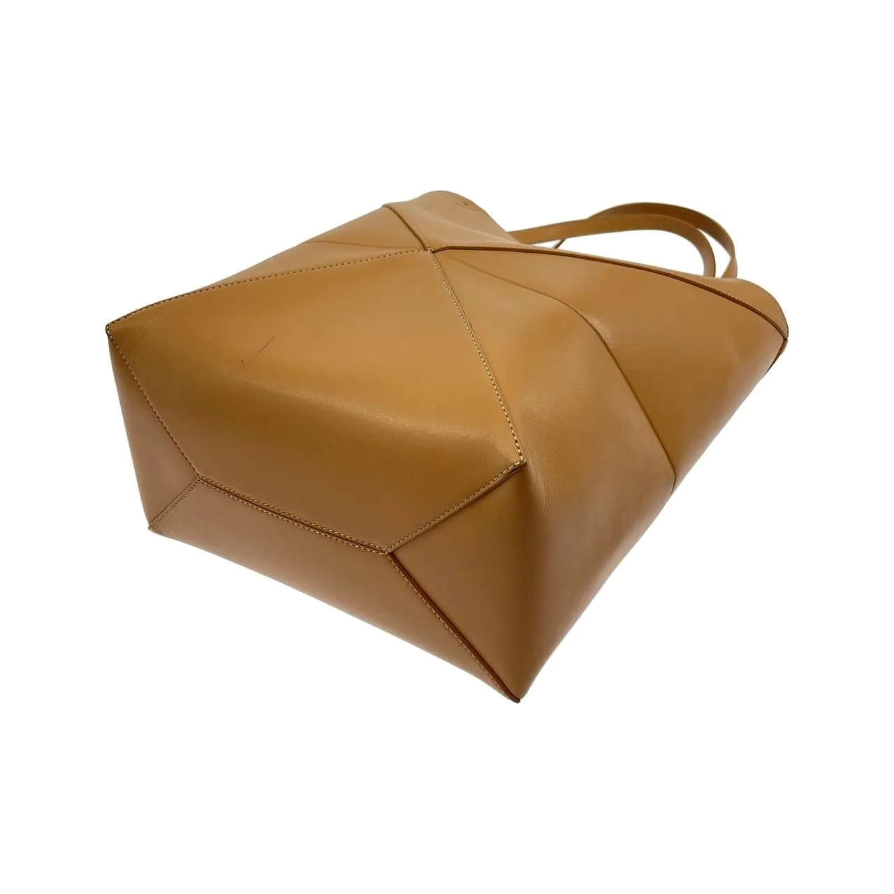 LOEWE Puzzle A657G50X01 托特包 黑色 中古品A - 縮圖 3