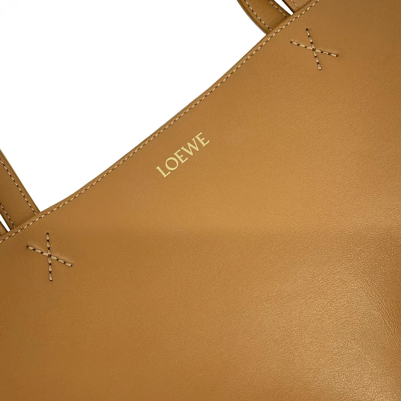 LOEWE Puzzle A657G50X01 托特包 黑色 中古品A - 縮圖 4